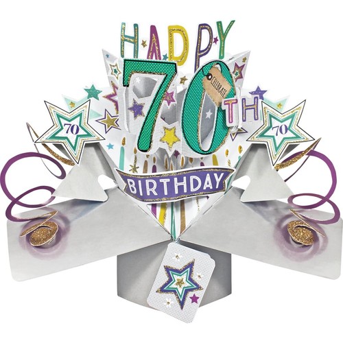 Pop karte happy 70 - pop,