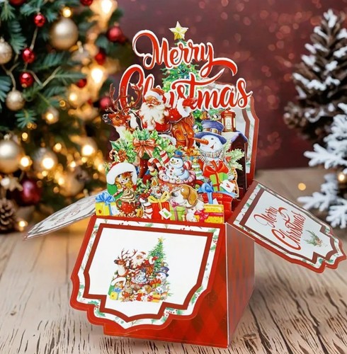 Weihnachten pop up - weihnachten, 3d