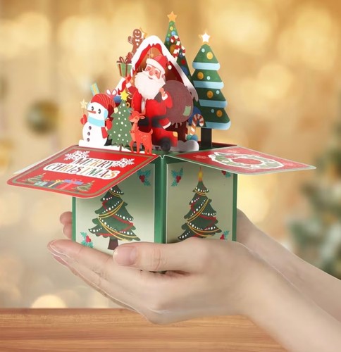 Weihnachten pop up - weihnachten, 3d