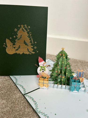 Popup karte weihnachtskarte - karte,